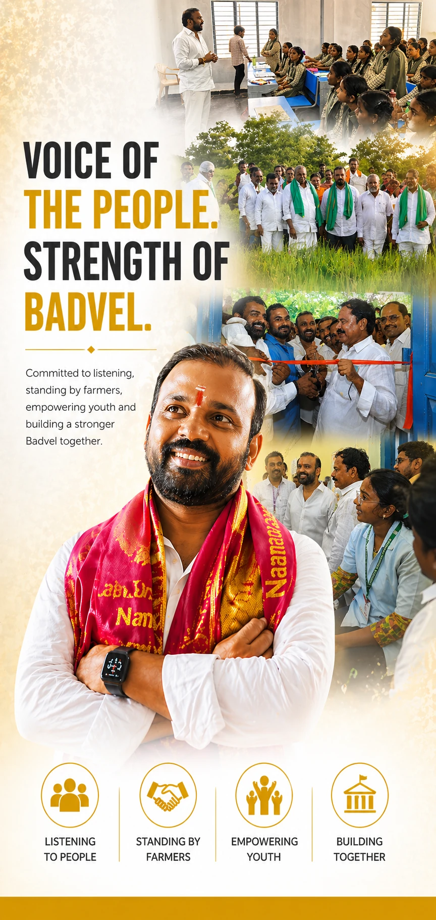 Rithesh Kumar Reddy - Badvel Incharge